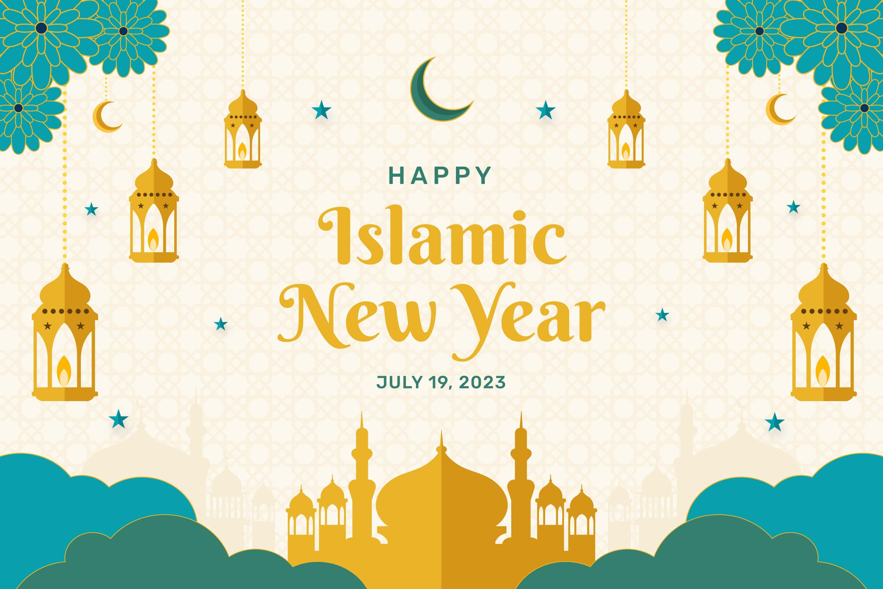 Cover image of Islamic New Year 1445 Hijri